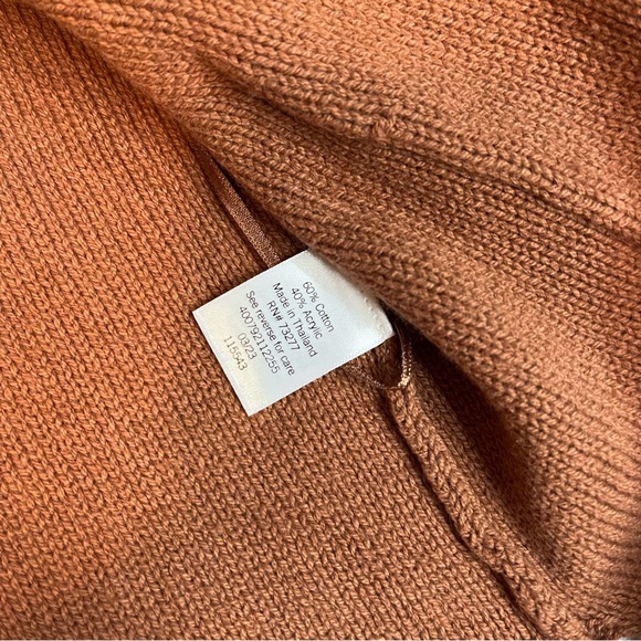 Plus Size Sonoma Goods For Life The Every Long Sleeve Cardigan - 1X Brown - Picture 6 of 11